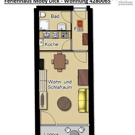 Moby Dick 65 Apartment Borkum